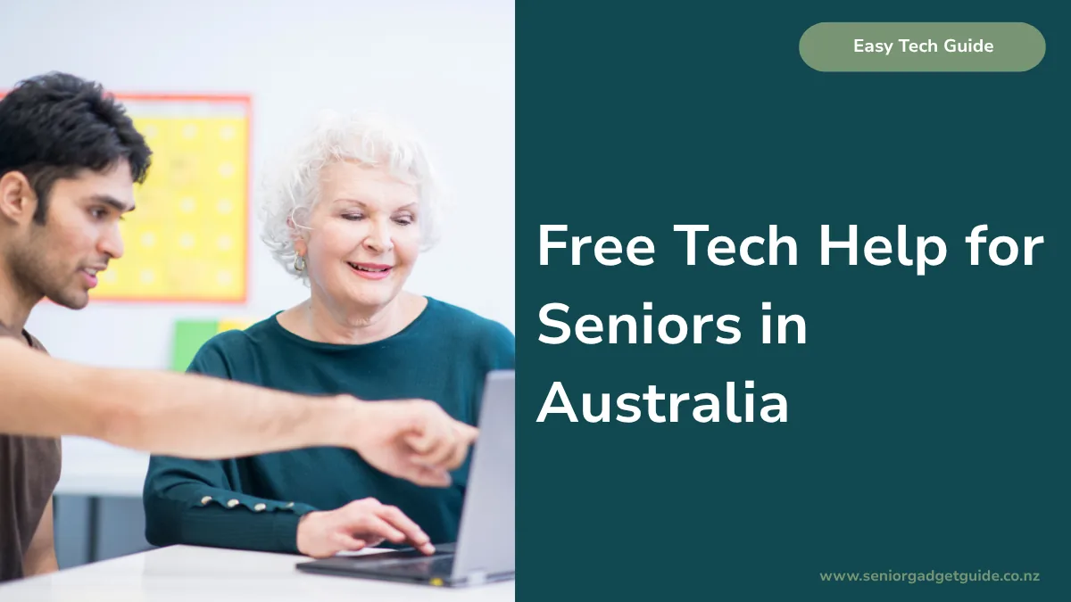 Free Tech Help for Seniors in Australia