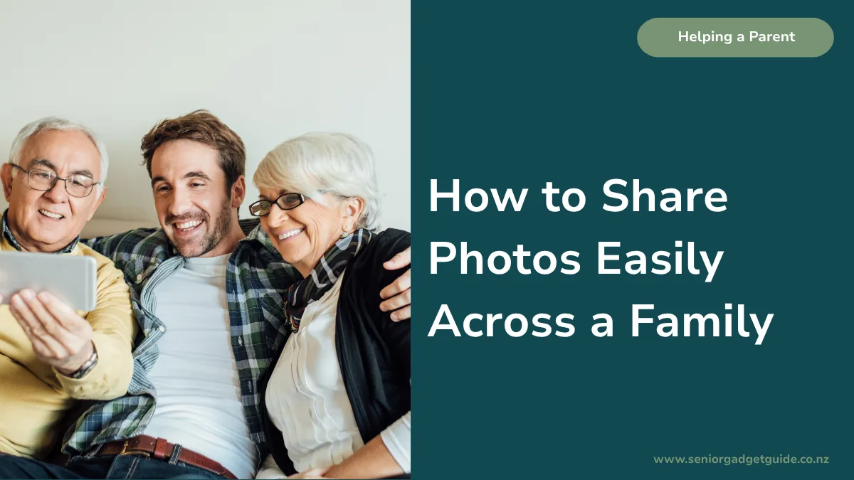 How to Share Photos Easily Across a Family