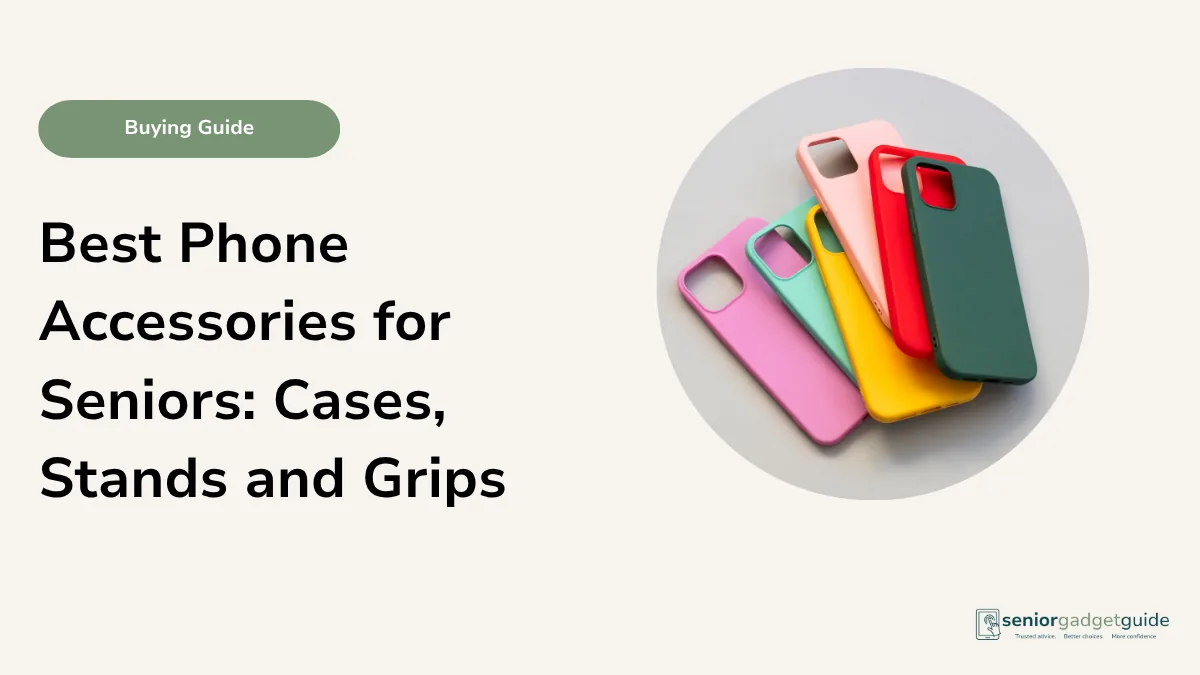 Best Phone Accessories for Seniors in Australia: Cases, Stands and Grips