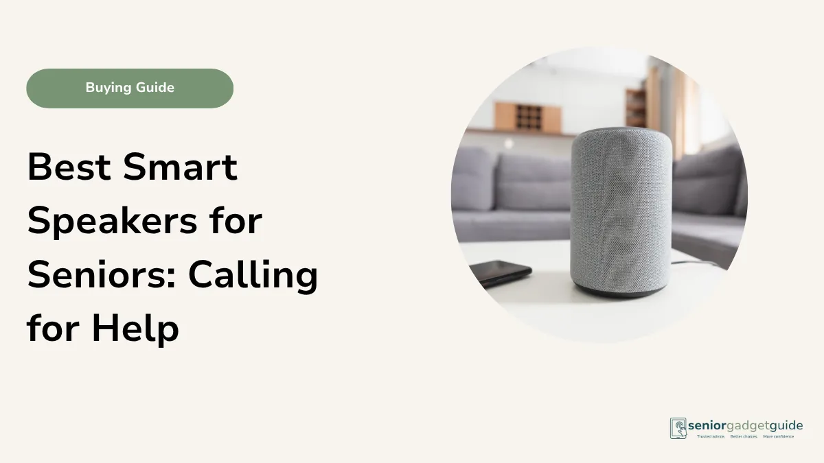 Best Smart Speakers for Seniors: Calling for Help in Australia