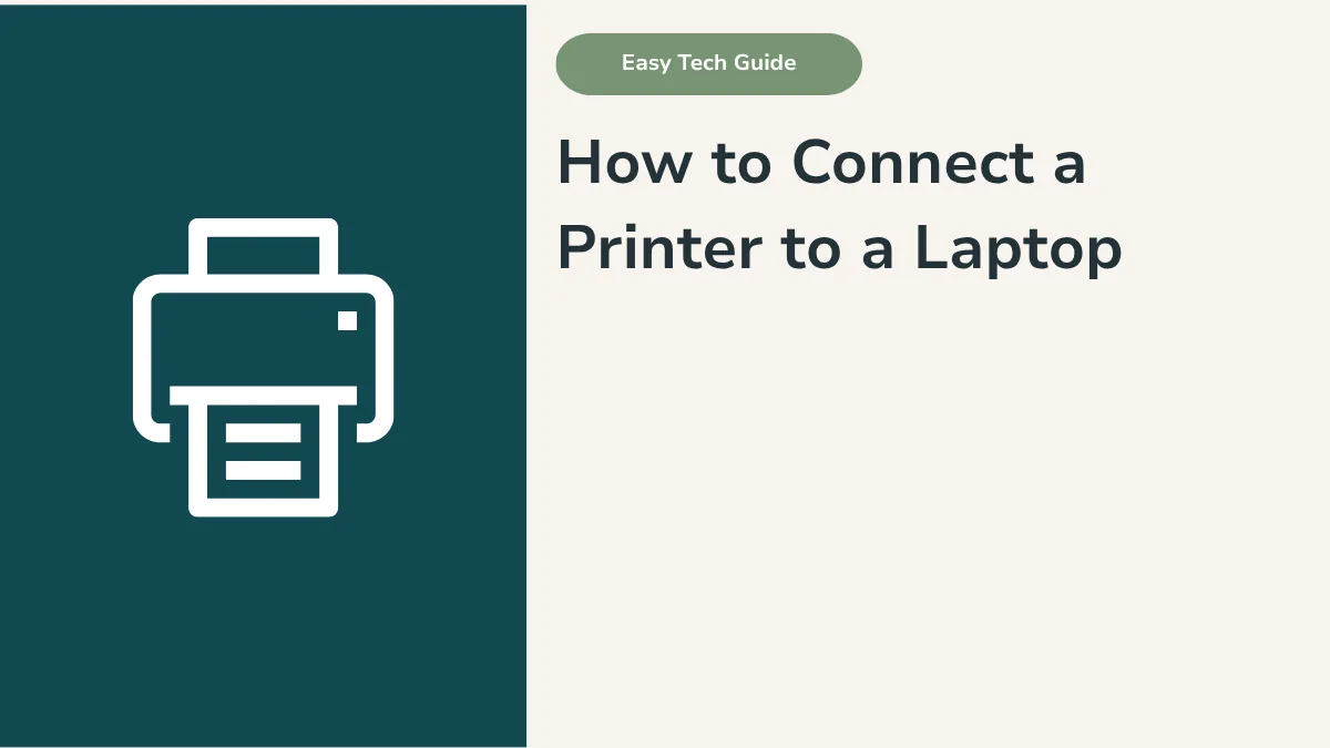 How to Connect a Printer to a Laptop in Australia