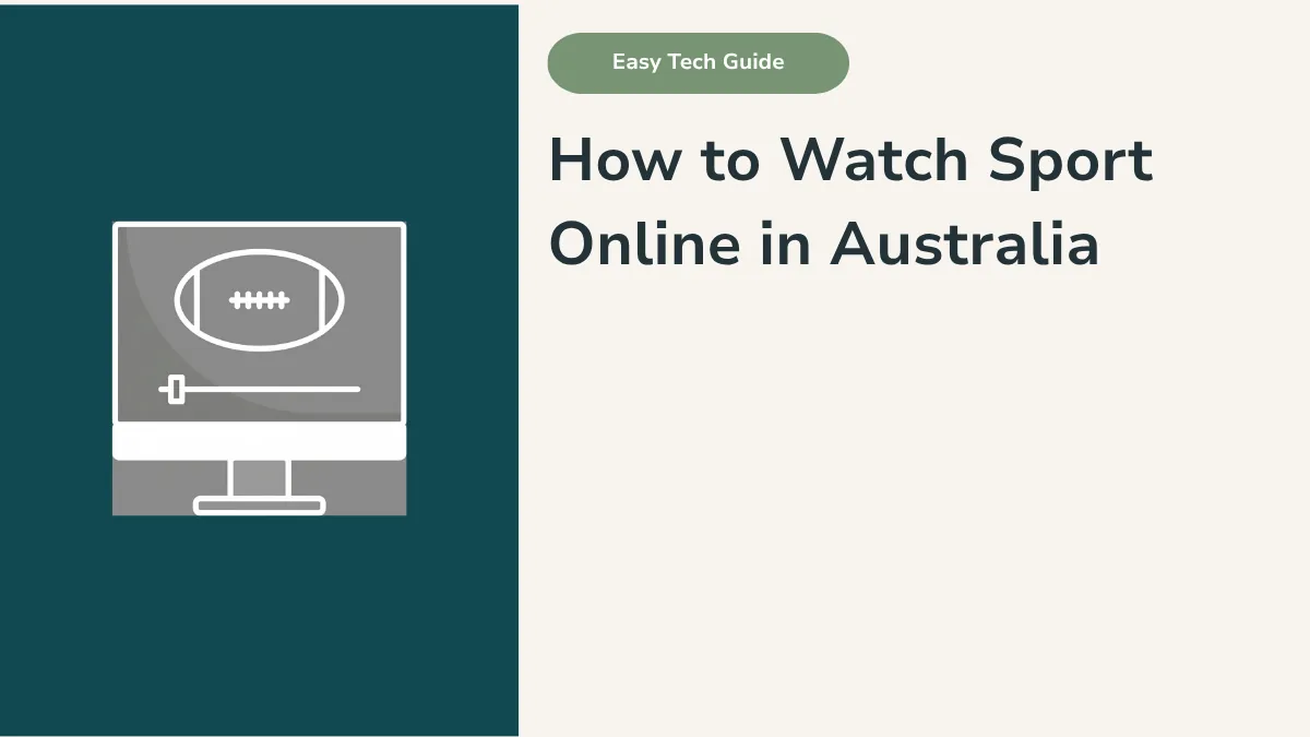 How to Watch Sport Online in Australia