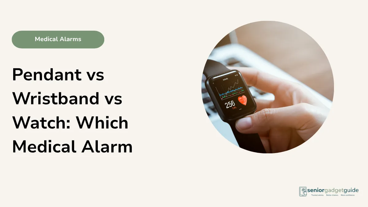 Pendant vs Wristband vs Watch: Which Medical Alarm to Choose