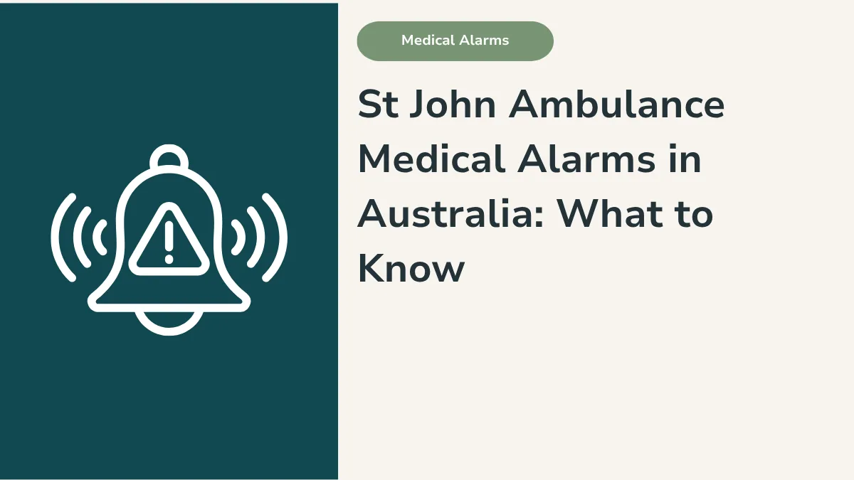 St John Ambulance Medical Alarms in Australia: What to Know